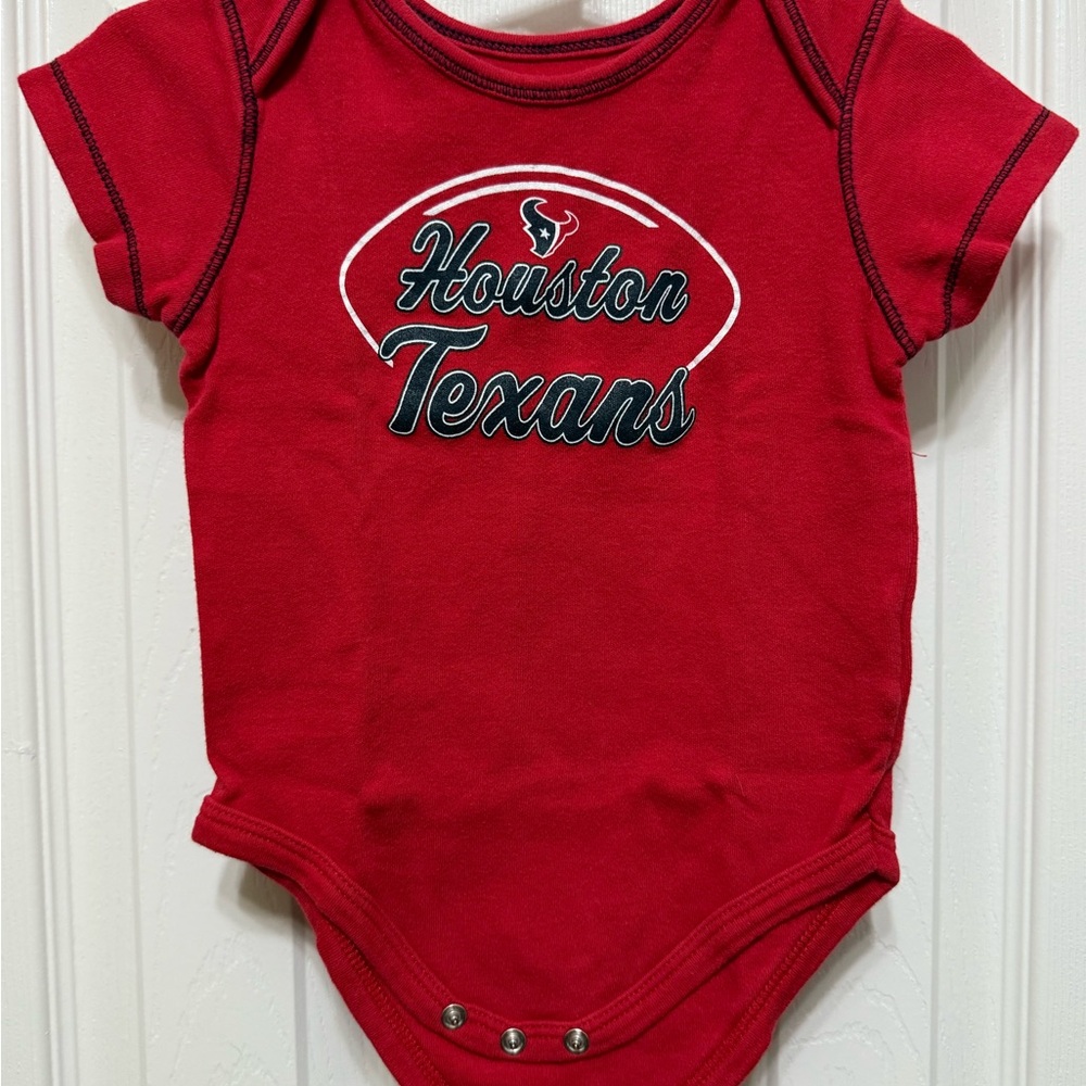 NFL Houston Texans Red Infant Bodysuit